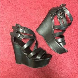 G by Guess Hibiza Platform Wedges