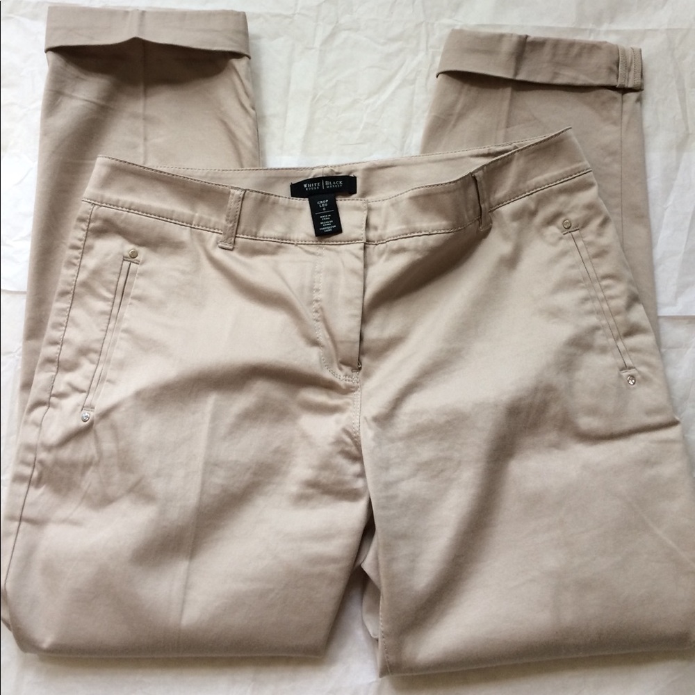 WHBM crop leg pant, size 6
