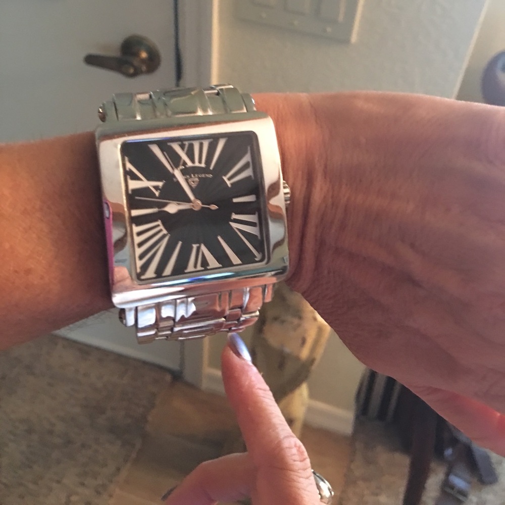 Authentic Men's Swiss Legend dive watch.