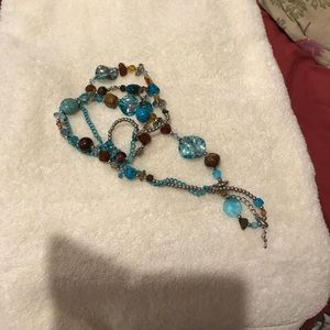 Gorgeous blues, browns and golds