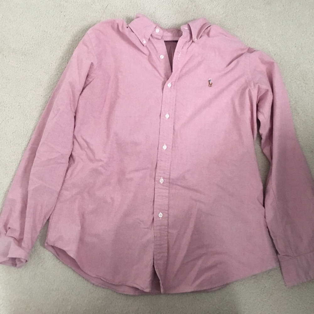 Polo Button Down, Rarely Worn - image 1