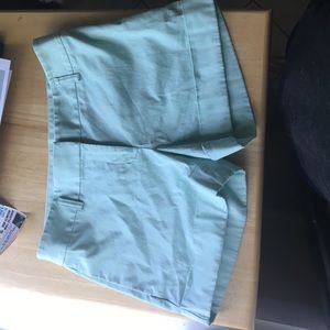 Only worn once mint green shorts!
