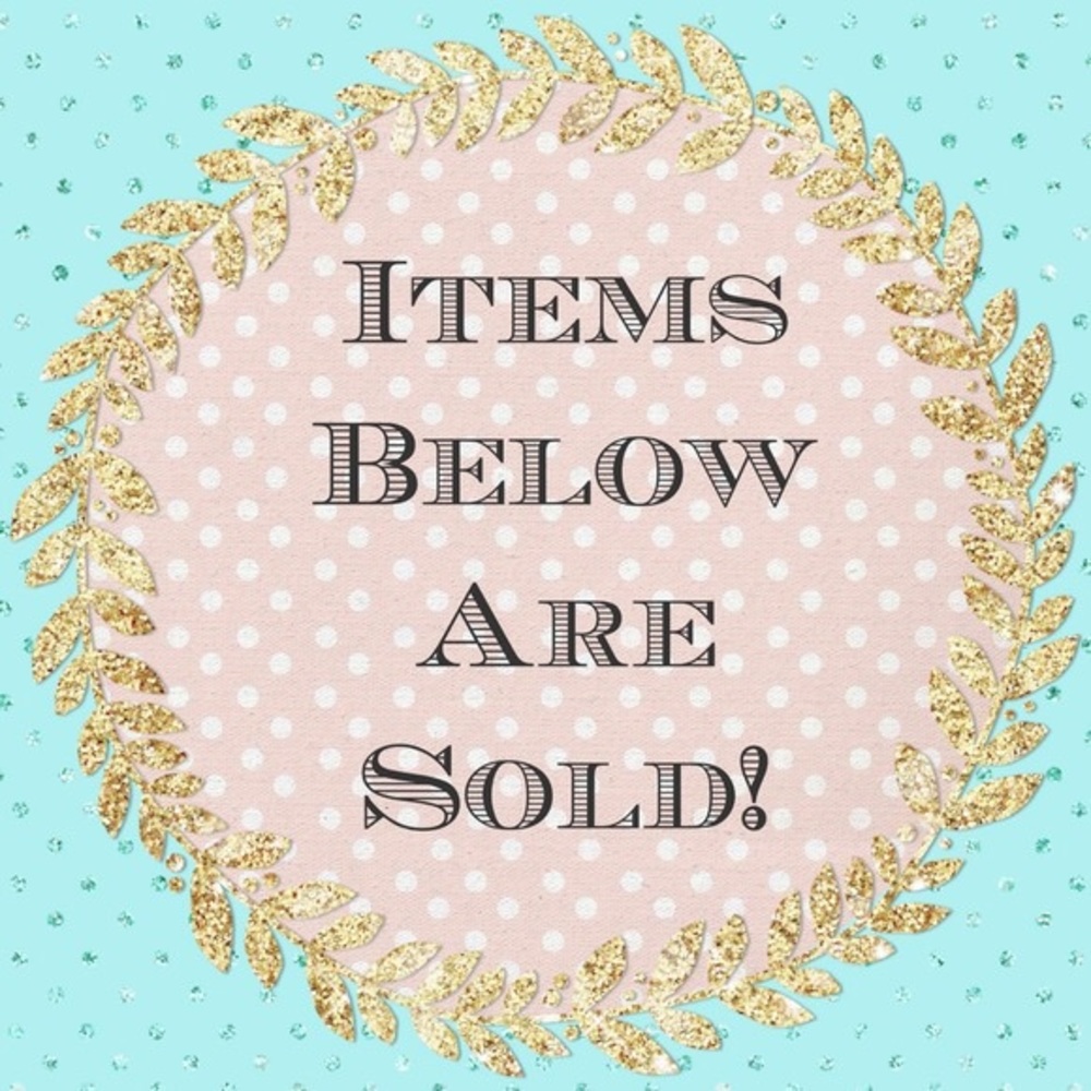 Items past this point have sold :)