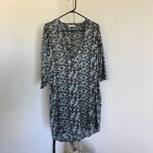 Tunic/dress - 100% silk stretch by Danish designer