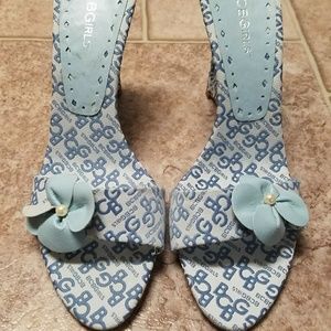 BCBG Women's High Heel Sandal