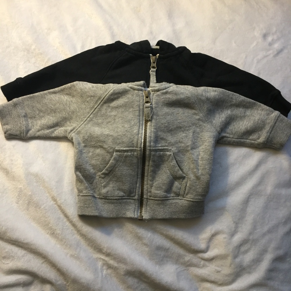 3 Months Zip Up Sweater Pair.