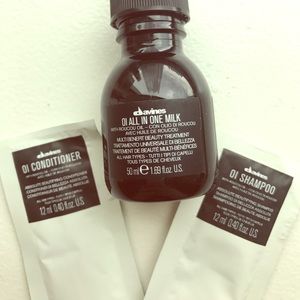 Davines OI Lot - Shampoo, Conditioner, and Milk