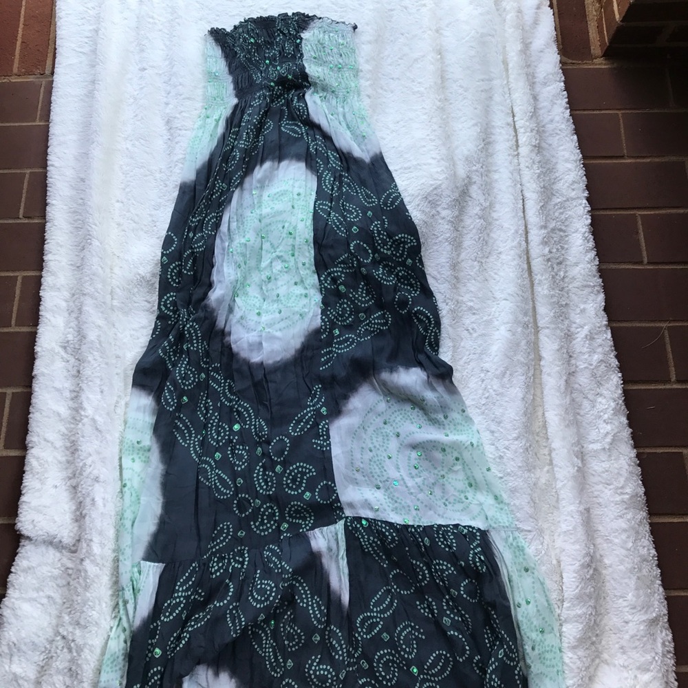 Cool Change batik tie dye beach cover up