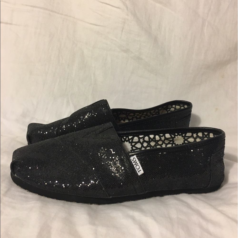 Black Sparkling Toms