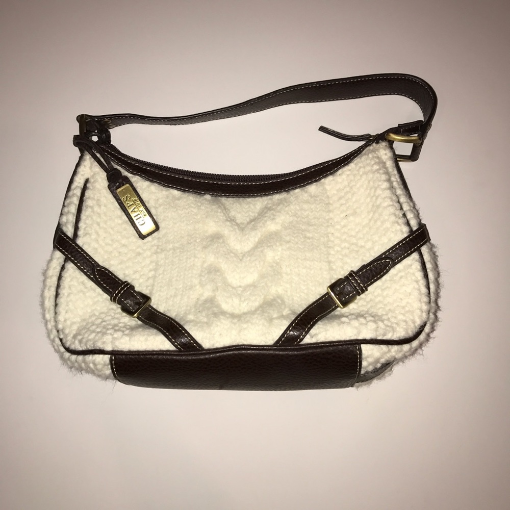 chaps sweater purse