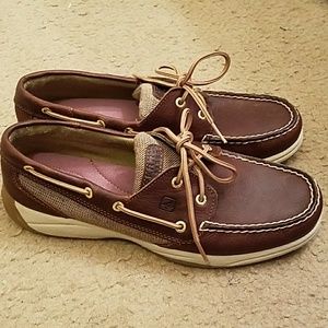 Sperry Top Sider Dark Brown/ Tan