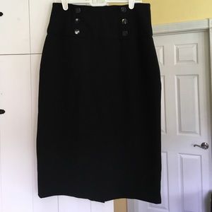 Black dress skirt.