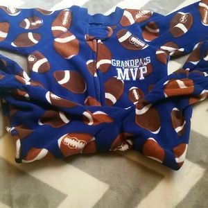 Grampas MVP footie pjs
