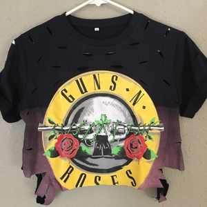 Guns N Roses cutoff tee