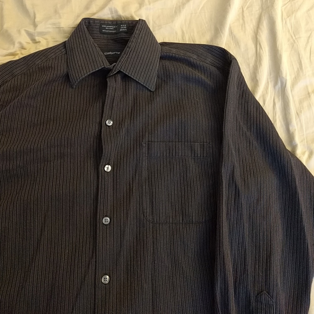 Mens long sleeve dress shirt
