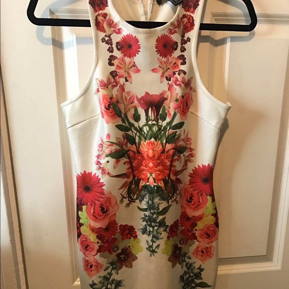 Floral midi dress