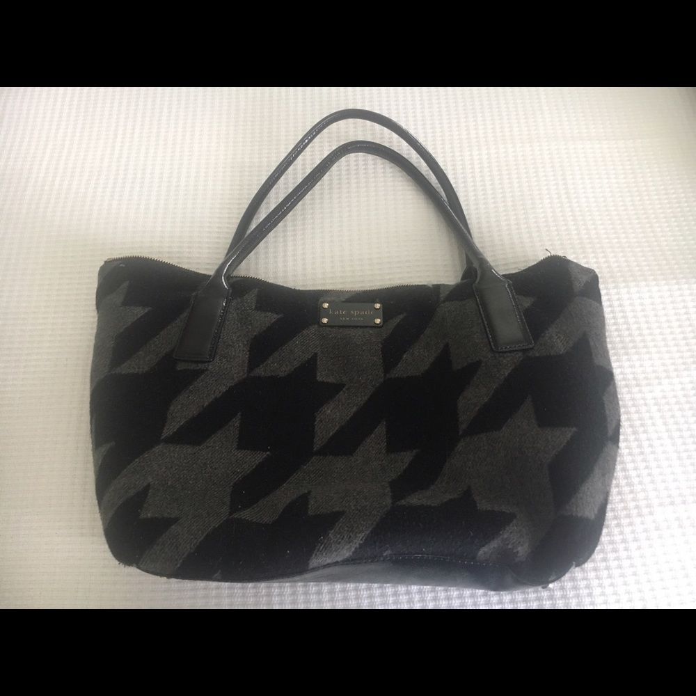 Houndstooth Kate spade purse