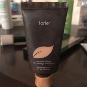 Tarte Amazonian Clay full coverage foundation.