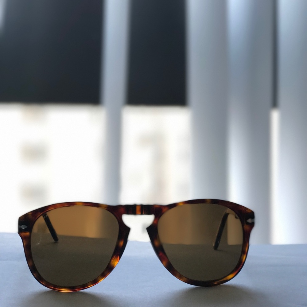 Persol 714 Folding Polarized Sunglasses (54mm)