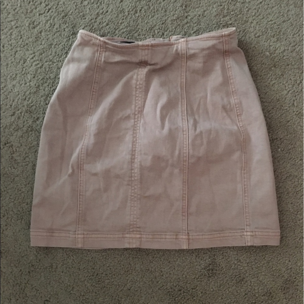 Blush pink mini skirt- Kendall & Kylie