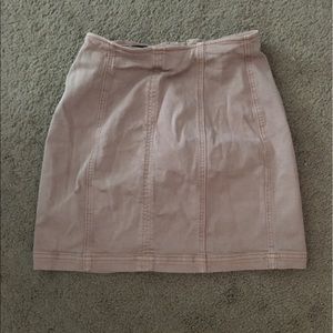 Blush pink mini skirt- Kendall & Kylie