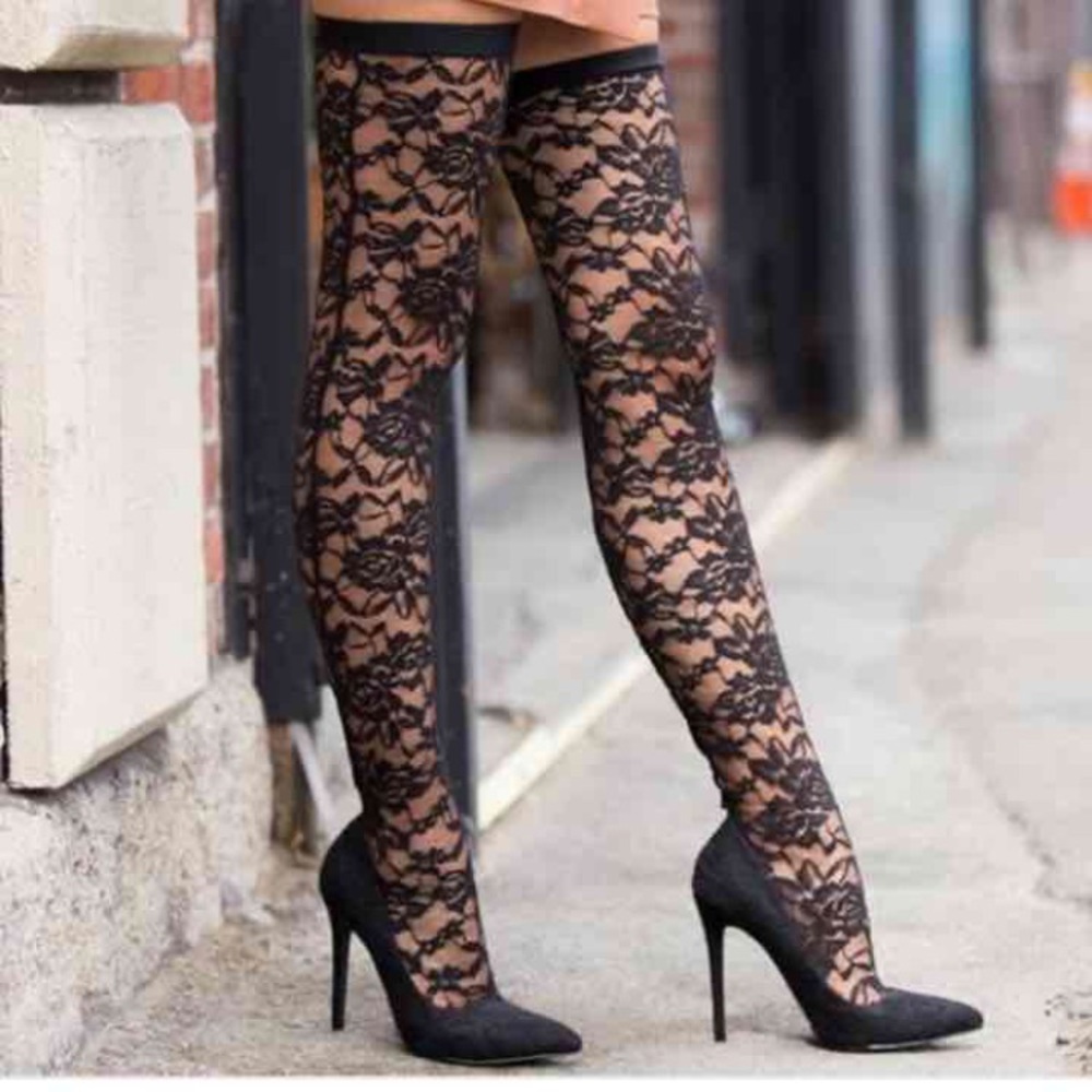 Shoedazzle Thigh High Heels