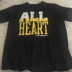 Under Armour drifit sport shirt.