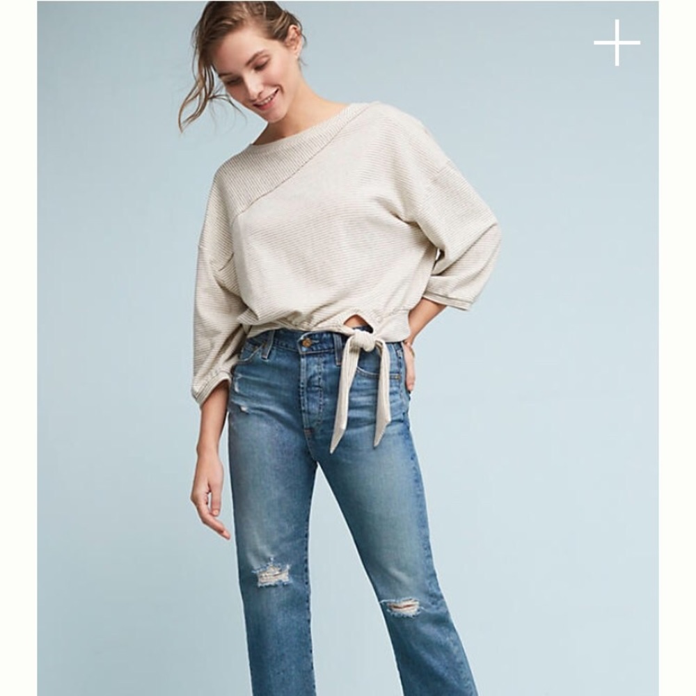 Striped Anthro top