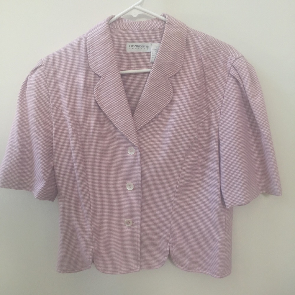 Women's Plaid Button-down Top