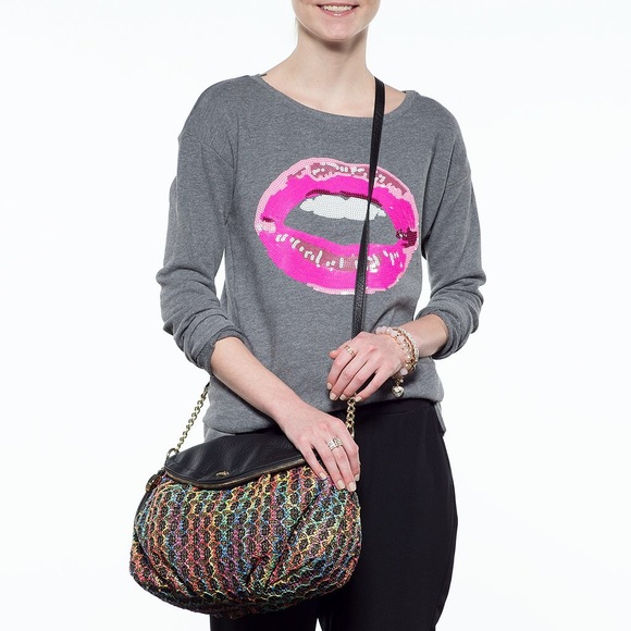 Juicy Couture Rainbow Metallic Crossbody Bag NWT - Picture 5 of 8