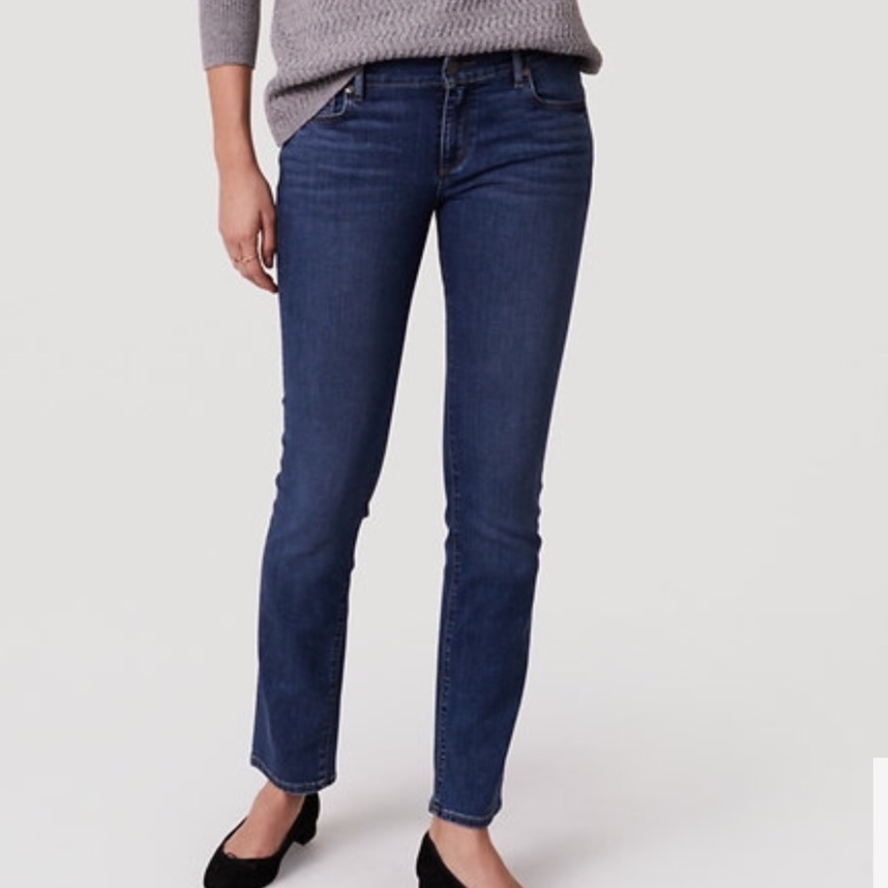 Ann Taylor Loft Jeans Modern Straight