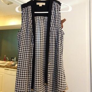 Michael Kors sleeveless button up