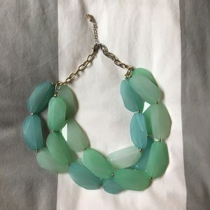 Turquoise statement necklace