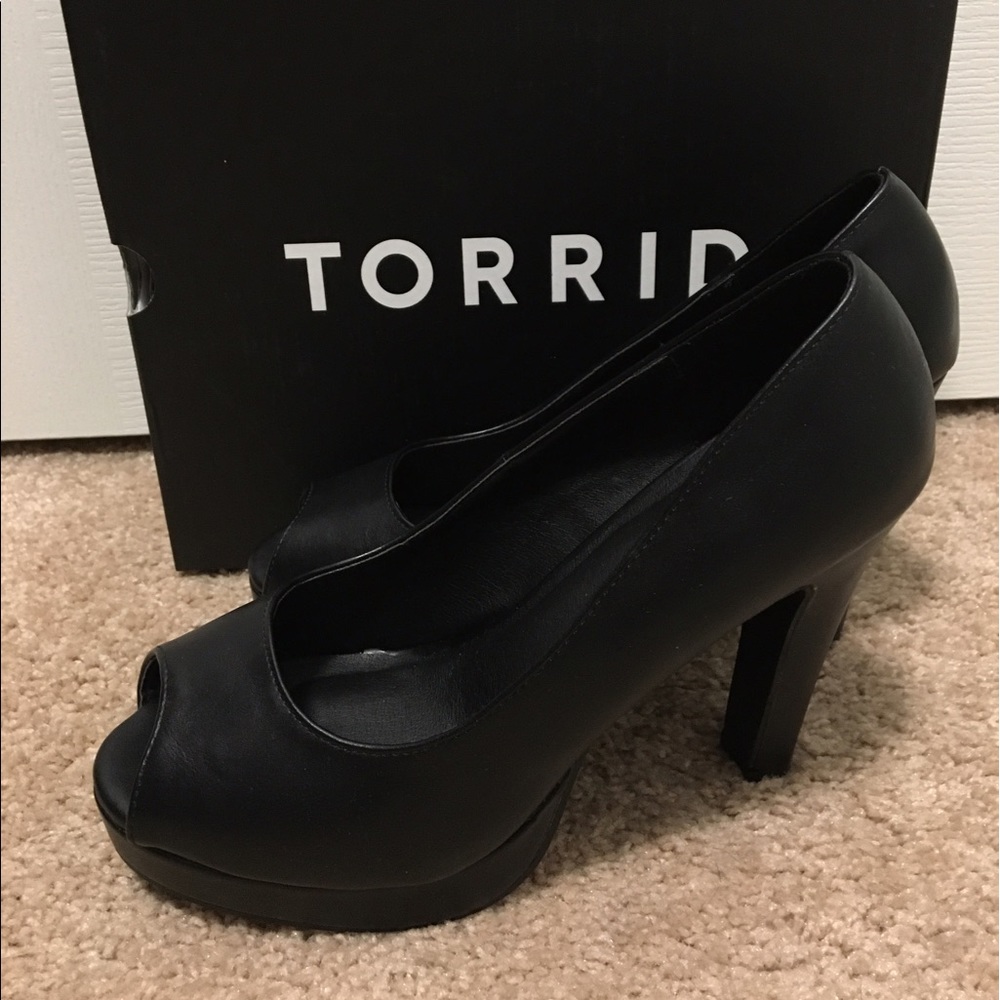 Torrid Peep Toe Pumps