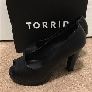 Torrid Peep Toe Pumps
