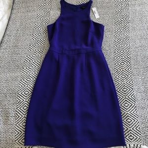 J.Crew vibrant sleeveless shift dress with pockets