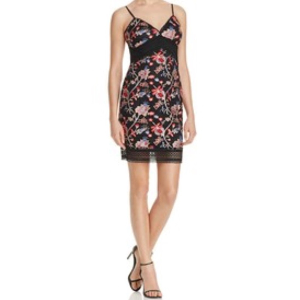 NWT Aqua Embroidered dress