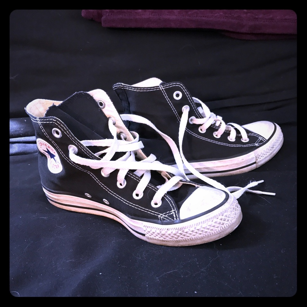 Black Converse High Tops