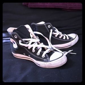 Black Converse High Tops