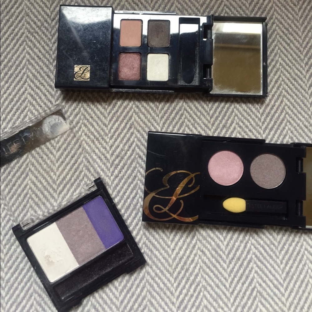 Gently used Estée Lauder shadow bundle