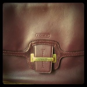 Coach cross body purse
