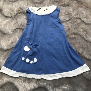 100% organic cotton Asoka organics dress 12-18m