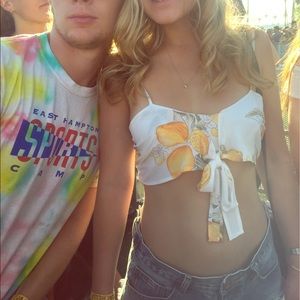 For love and lemons limonada crop top (worn once)