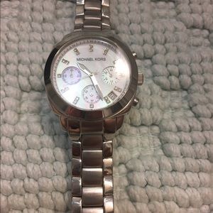 Silver Michael Kors Watch