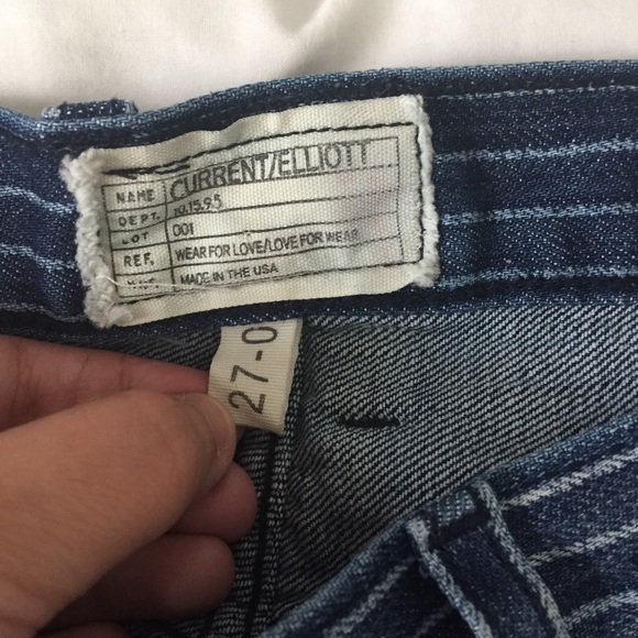 SALE CURRENT/ELLIOTT Sz 27 Boyfriend Destroy Short - Picture 4 of 8