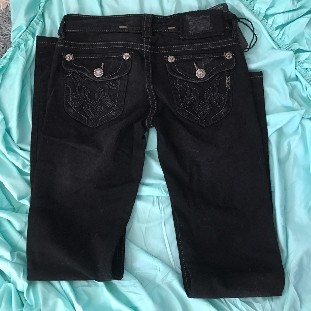NWT Size 25 MEK Oaxaca Boot Cut Jeans