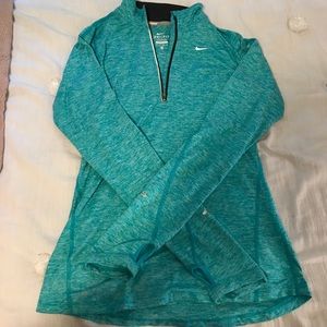 Nike dri-fit long sleeve pull over