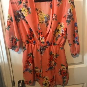Floral romper