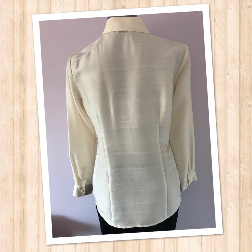 Ann Taylor Silk Blouse - Picture 2 of 4