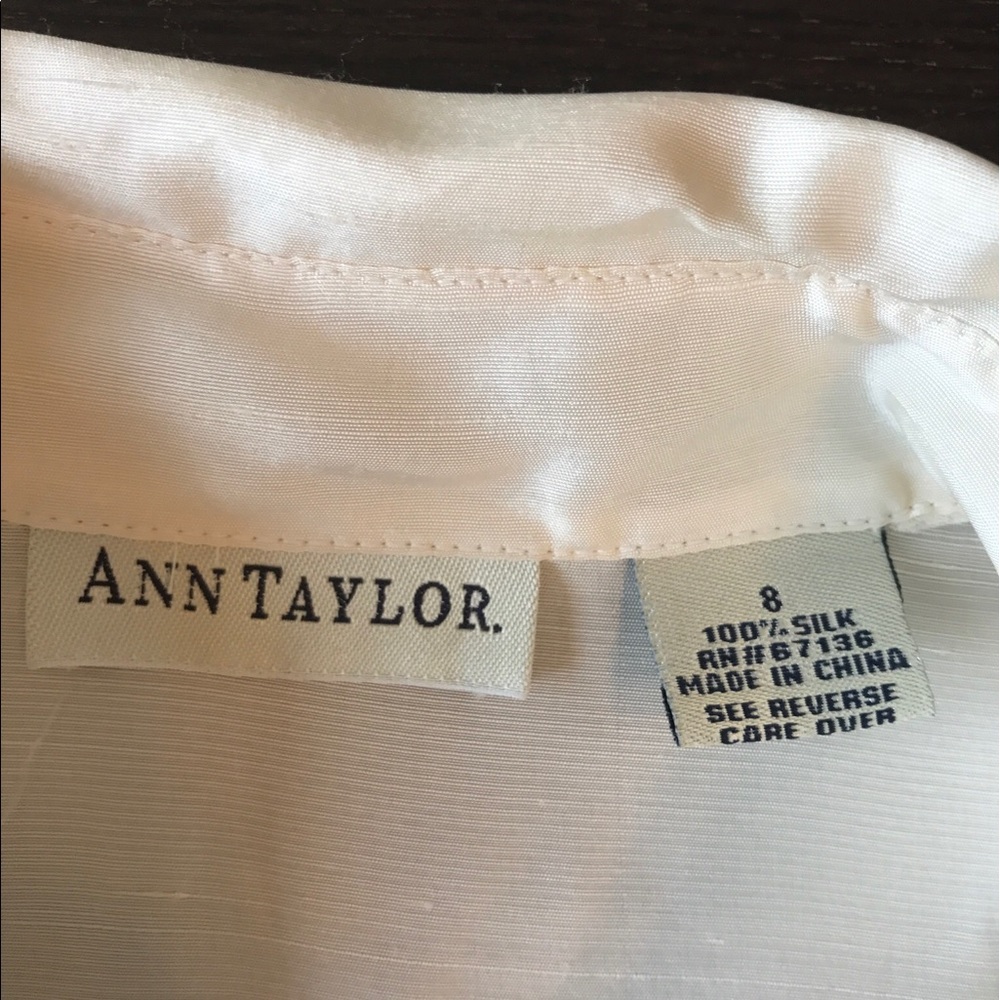 Ann Taylor Silk Blouse - Picture 4 of 4